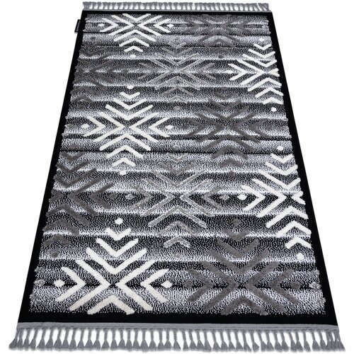 RugsX Preproge Preproga MAROC P658 Płatki śniegu črna / 160x220 cm Črna Cene