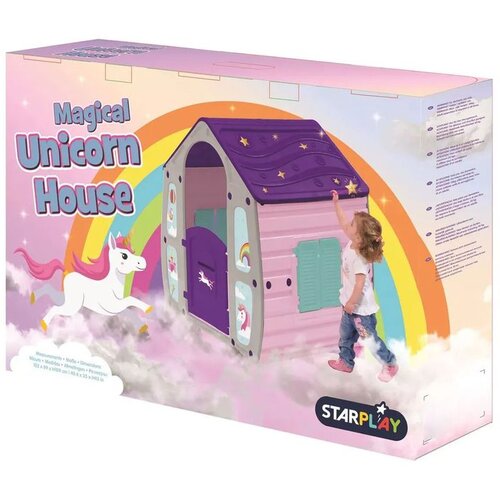 Chipolino dječja kućica za igru ​​Magical house - unicorn Slike