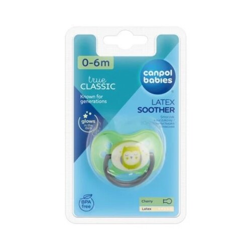 Canpol BABIES LATEX VARALICA 0-6M NIGHT DREAMS 1 KOM 22642 (22642) Cene