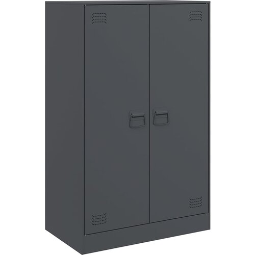 Maison Chic Komoda - Predalnik antracitna 67x39x107 cm jeklo, (21715734) Slike