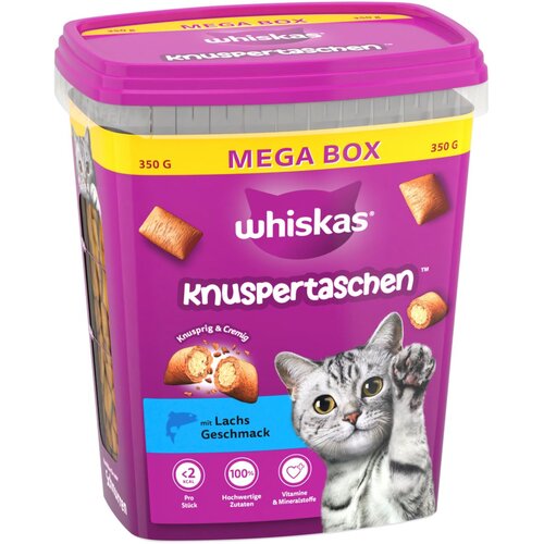Whiskas hrskavi jastučići - Losos 350 g Cijene