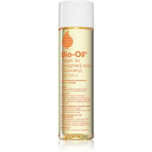 Bi-Oil Skincare Oil Natural olje za telo proti brazgotinam in strijam 200 ml za ženske