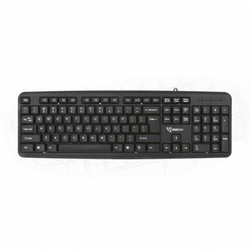 S Box Tipkovnica USB K-14 črna K-14 Slike