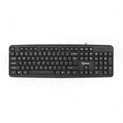 S Box Žična tastatura K-14 (Crna) Cene