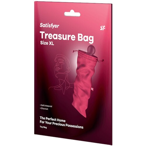 Satisfyer Treasure Bag XL - torba za pohranu - ekstra velika (ružičasta) Slike