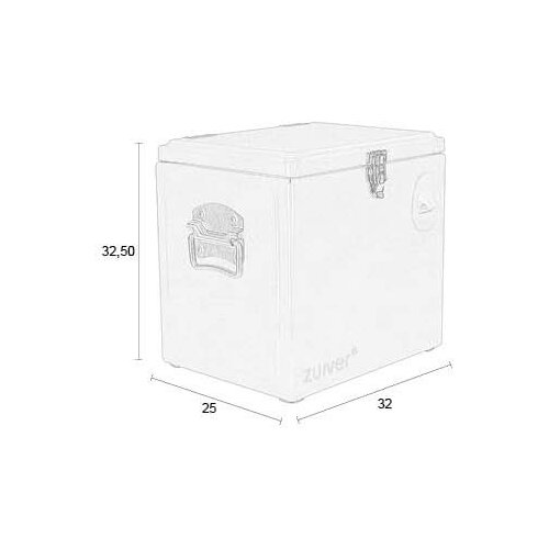 Zuiver Oranžna hladilna torba 15 l Cooler Be Cute &amp;ndash; Slike