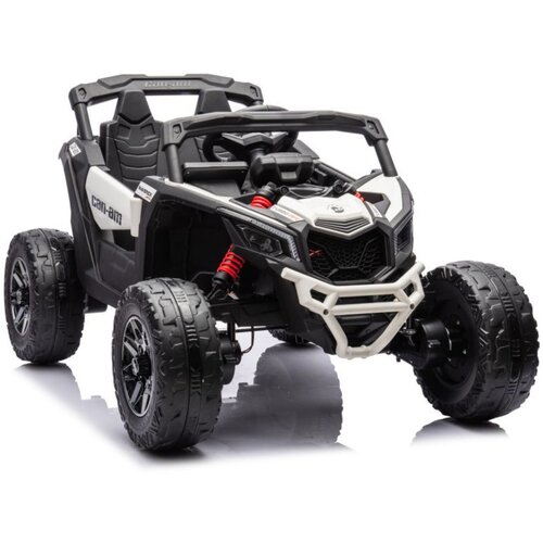 Lean Toys Otro&amp;scaron;ki baterijski Buggy Can-am DK-CA003 Bela 24V 4X200W Slike