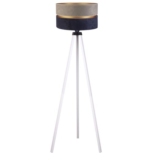  Duolla - Stojeća lampa DUO 1xE27/60W/230V prečnik 44 cm siva/plava/bela Slike