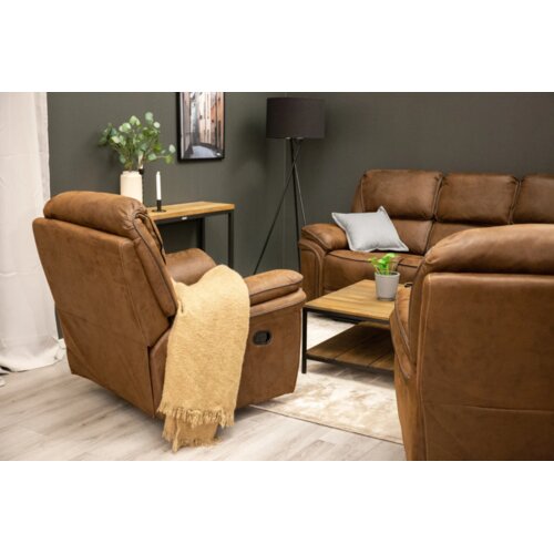 Venture Home fotelja s recliner funkcijom Saranda, smeđa Cijene