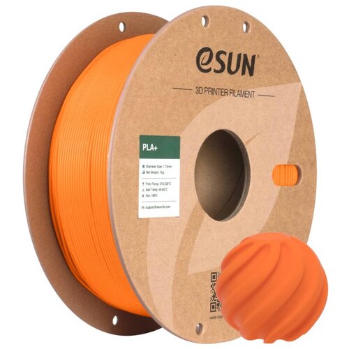 eSUN PLA+ KORALNO NARANDŽASTA (Coral Orange) 1kg 1.75mm PaperRoll (PLA+175O-CO1P Cijene