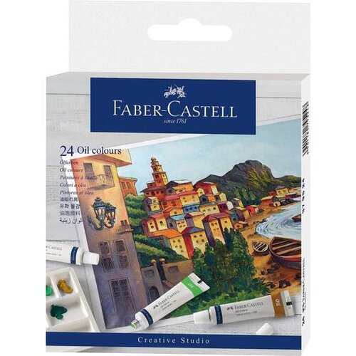 Faber-Castell FABER CASTELL Set uljanih tempera 24/1 379524 Cene