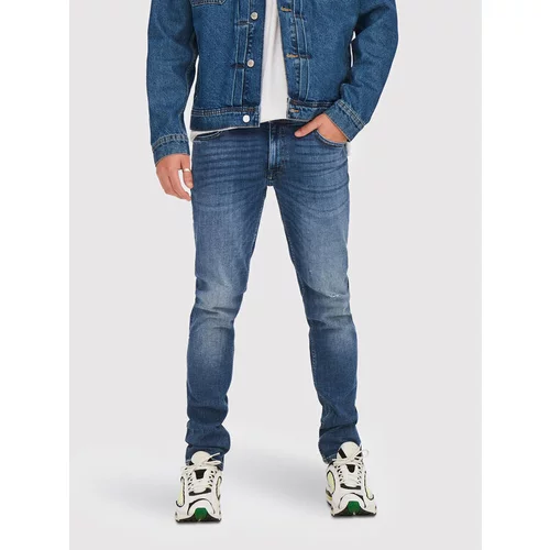 Only & Sons Jeans hlače Loom 22023292 Modra Slim Fit