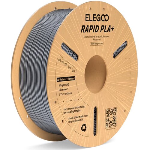 Elegoo Rapid PLA+ Silver, 1.75 mm / 1000 g Slike