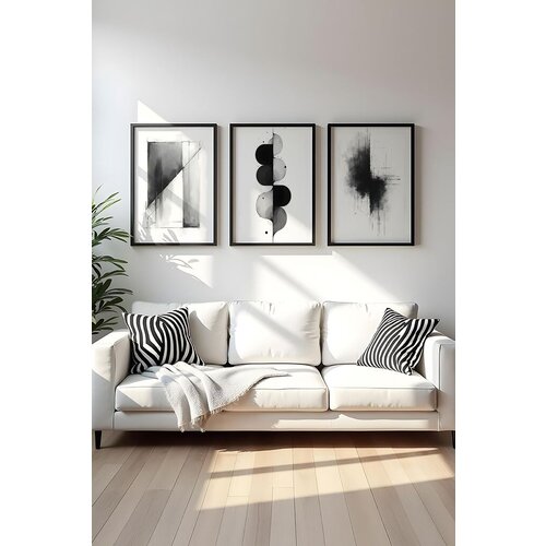 Wallity Uramljena slika Huhu433, 50x35 cm , 3 dela Slike