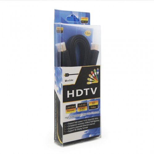 Teracell Kabl Flet HDMI na HDMI 1.5m crni Cene
