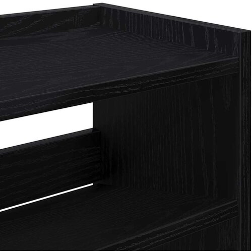 vidaXL Stalak za cipele crni 80x25x81 cm od konstruiranog drva Cijene