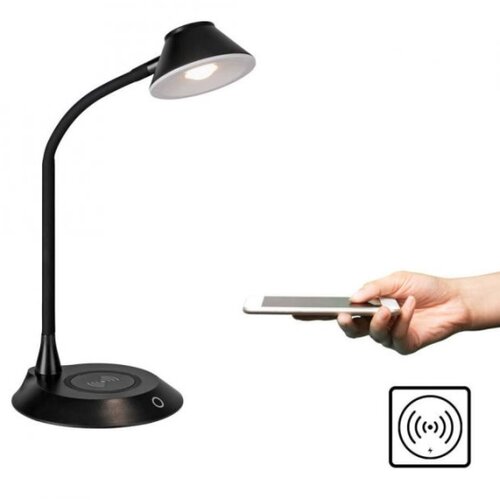 Just LIGHT. 14414-18-LED prigu&amp;scaron;iva stona lampa sa mogućno&amp;scaron;ću punjenja PUCKI LED/4,5W/230V crna Slike