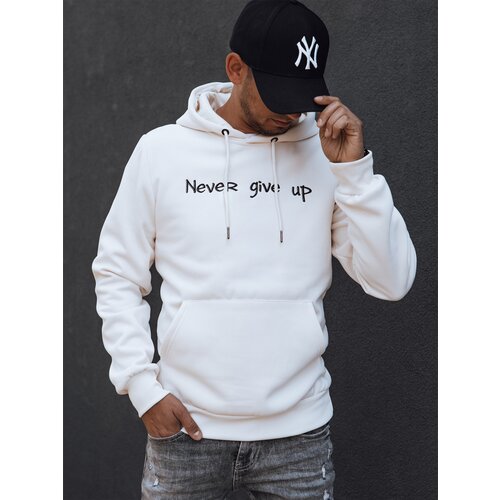 DStreet Bluza męska z kapturem biała Slike