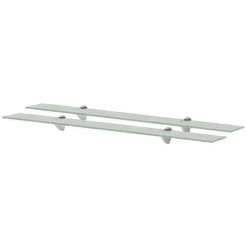 VidaXL Police 2 kosa steklo 90x20 cm 8 mm, (20765187) Slike