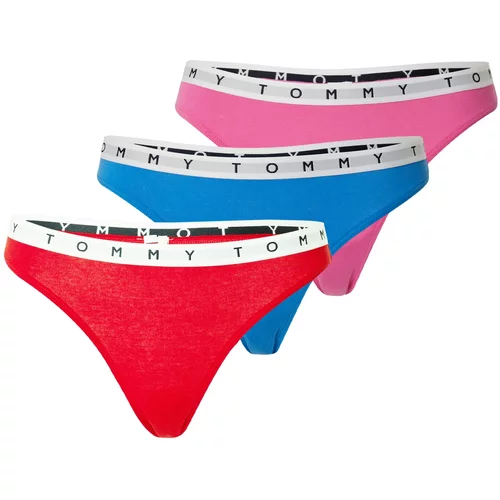 Tommy Hilfiger Underwear Tangice modra / roza / rdeča / bela