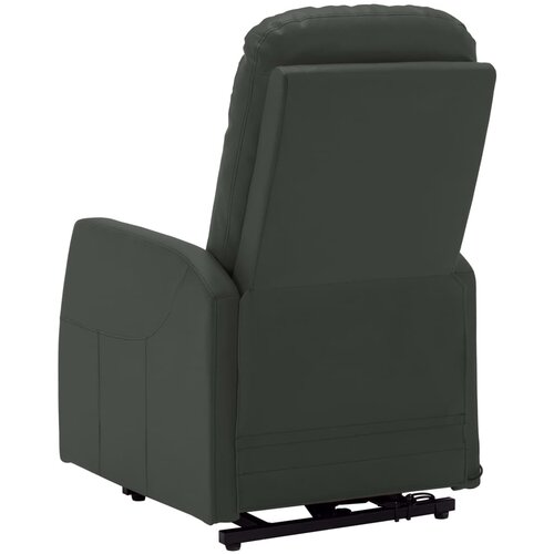  Fotelja na podizanje od umjetne kože antracit - Antracit 1 Slike