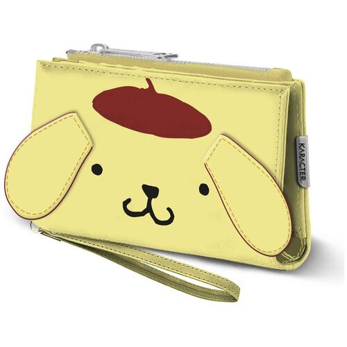 Hello Kitty Novčanik Pompompurin Face slim 16 cm Slike