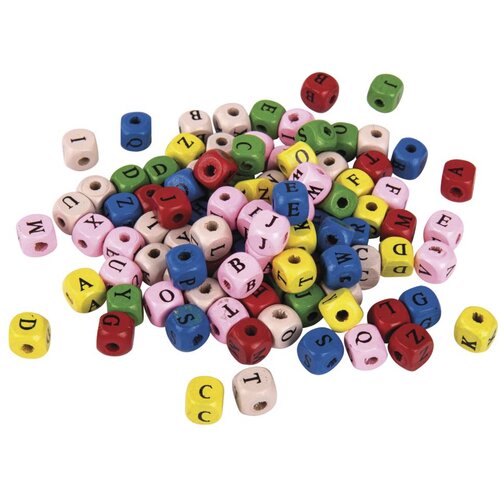 RAYHER Lesene kocke črke, mešane, 10x10 mm, 50g, (20633747) Cene