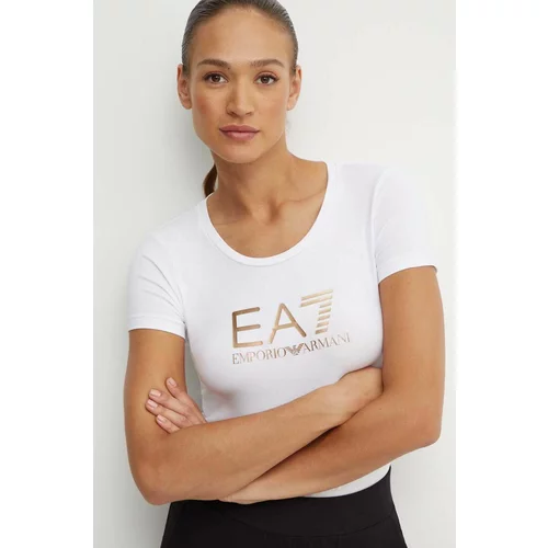 Ea7 Emporio Armani Majica kratkih rukava za žene, boja: bijela, TJFKZ.8NTT66