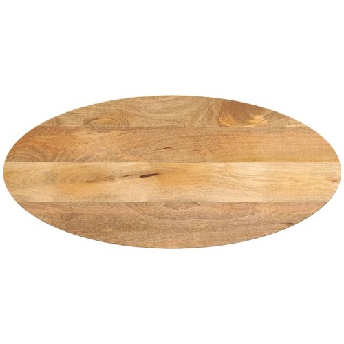 vidaXL Mizna plošča 110x40x2,5 cm ovalna trden mangov les Cene