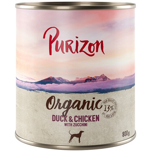  10 + 2 gratis! Purizon mokra pasja hrana 12 x 400 g/ 800 g - Raca in pi&scaron;čanec z bučkami (12 x 800 g) Cijene