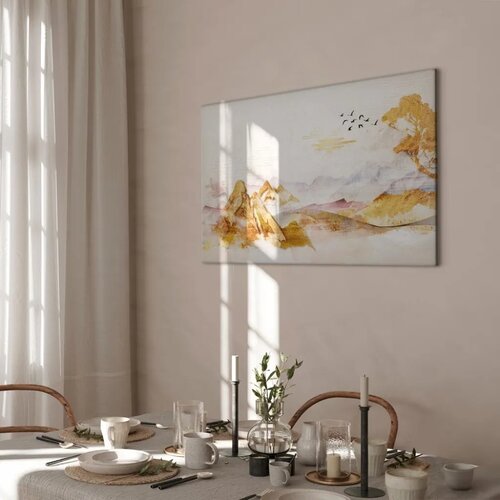  Slika - Golden Mountains (1 Part) Wide 60x40 Cijene