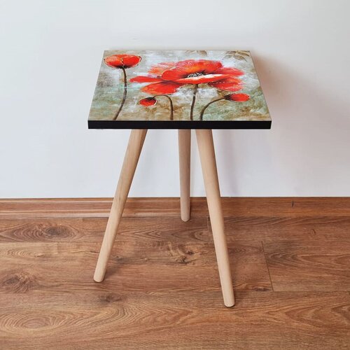 Hanah home klub sto Shp301, 35x42x35 cm, Šareni Cene