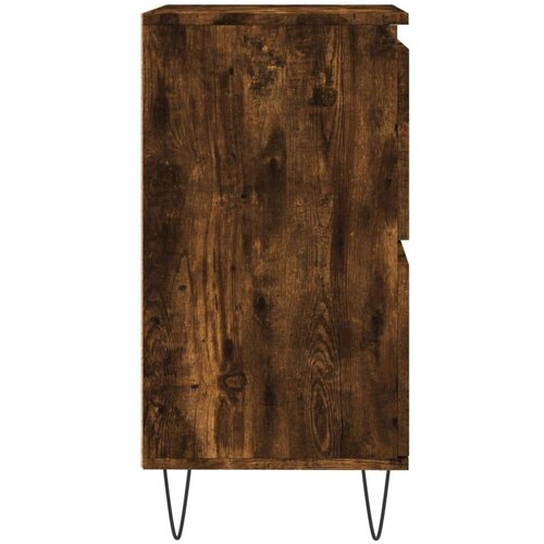 VidaXL Komoda boja dimljenog hrasta 60 x 35 x 70 cm konstruirano drvo Slike
