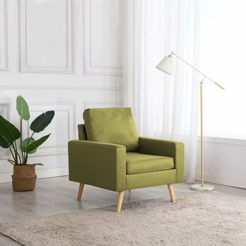  Fotelj iz zelenega blaga, (20701822)