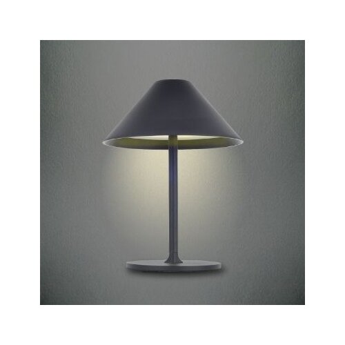 Kelu Liberty lampa, mini aluminijska stolna svjetiljka s crnom baterijom od 3W Slike