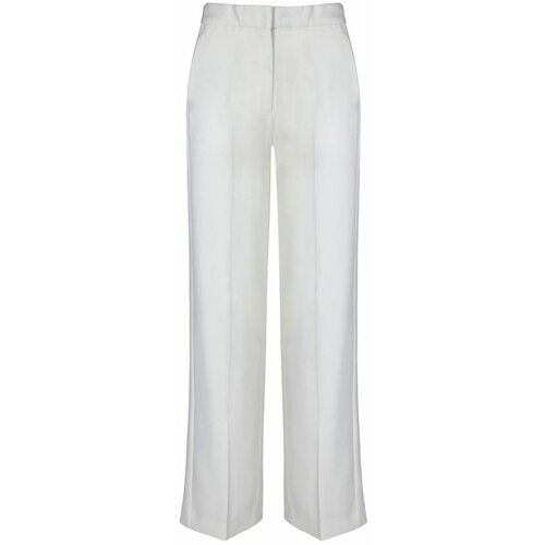Karl Lagerfeld elegantne bele ženske pantalone 211W1003-110 Slike