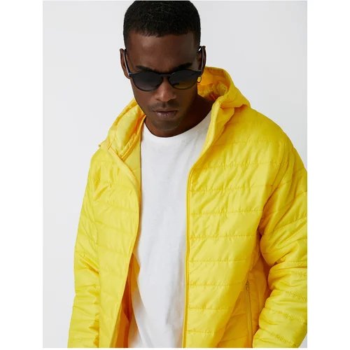 Koton Winter Jacket - Yellow - Puffer