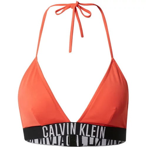 Calvin Klein Swimwear Bikini zgornji del rdeča / črna / bela