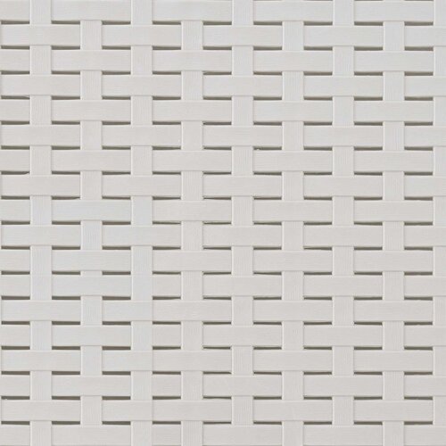  Kauč za vrt s 7 sjedala u rattan izgledu PP Bijela Slike