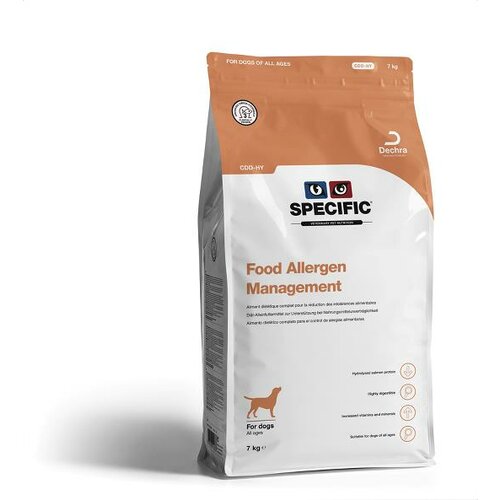 Dechra specific veterinarska dijeta za pse - food allergen management 7kg Slike
