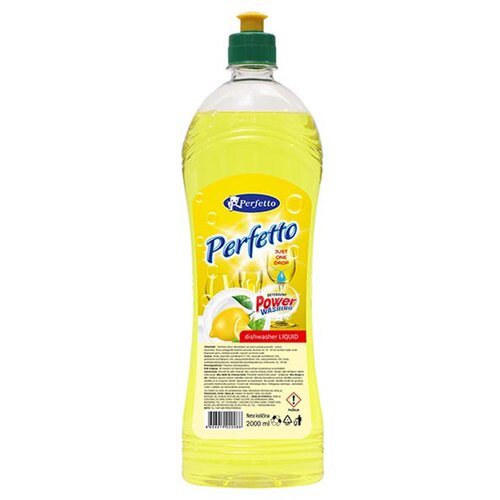 Perfetto Tečni deterdžent za sudove Limun 2L 6 kom Slike