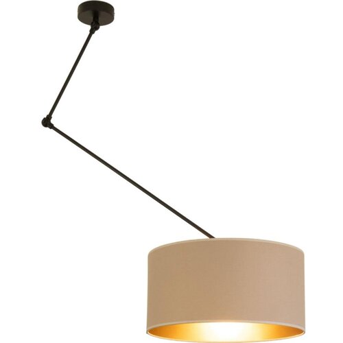  LED podesiv luster na stalku GORTA 1xE27/60W/230V bež/zlatna Cene