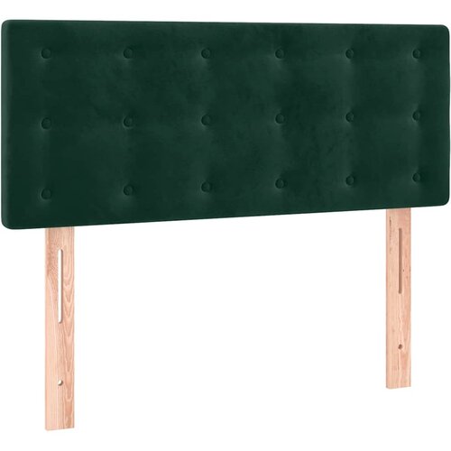 Box spring krevet s madracem tamnozeleni 100x200 cm bar&amp;scaron;unasti Slike