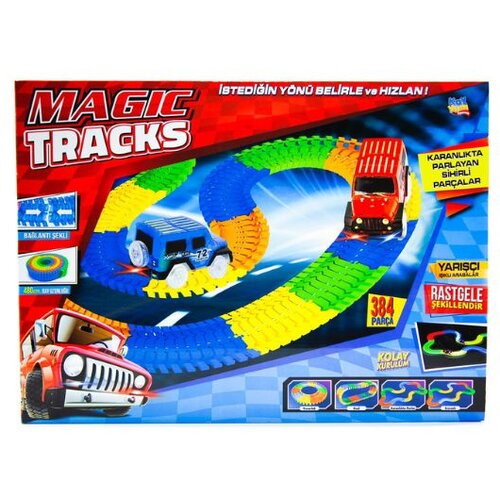  Magicna staza 384 pcs + 2 autica Cene