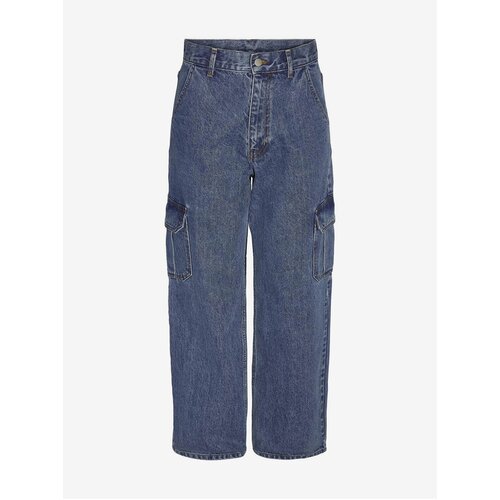 Noisy May Dark Blue Wide Jeans Alexa - Women Cijene