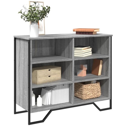 VidaXL Komoda boja hrasta sonome 91x35,5x74,5 cm konstruirano drvo Slike