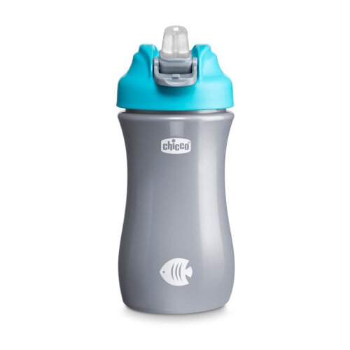 Chicco čaša sa mekanim piskom 350ml,24m+,plava Cene