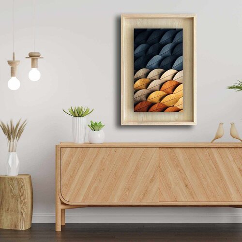 WALLXPERT Dekorativna uramljena slika, 43x63cm, &Scaron;arena Cijene