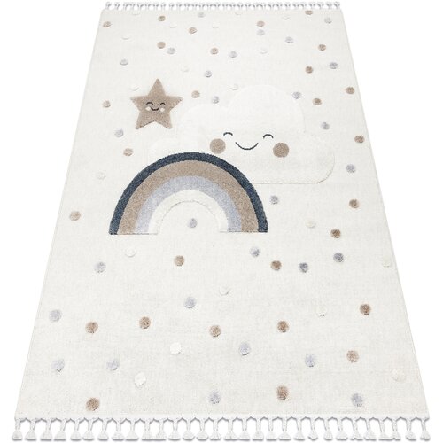 RugsX Preproge Preproga YOYO EY78 bela / bež - 140x190 cm Bela Cene