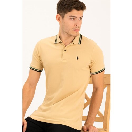 Dewberry T8594 MENS T-SHIRT-BEIGE Slike